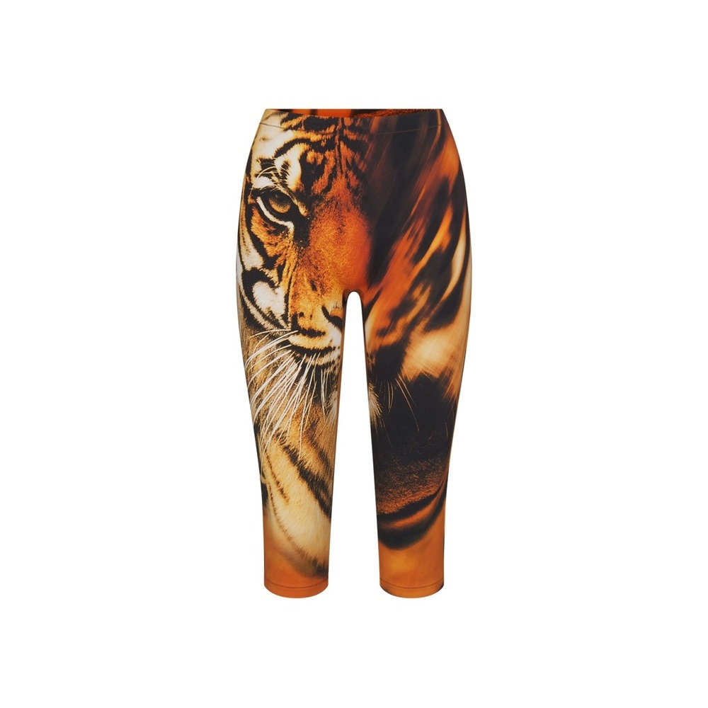 Skims x Roberto Cavalli Tiger Capri
